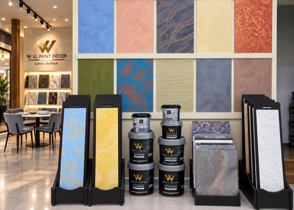 Decorative Wall Finishes Showroom Thailand